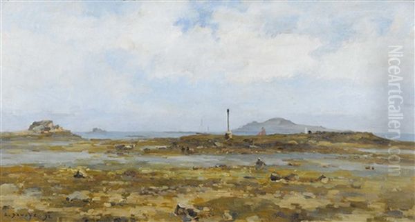 Weite Landschaft An Der Franzosischen Kuste - view 1