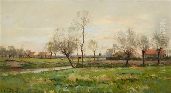 Willows By A Stream - view 1