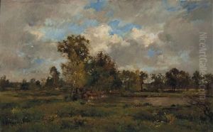 A Lake In A Clearing