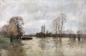 Les Inondations by Pierre Emmanuel Eugene Damoye