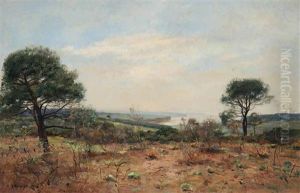 Un Paysage by Pierre Emmanuel Eugene Damoye