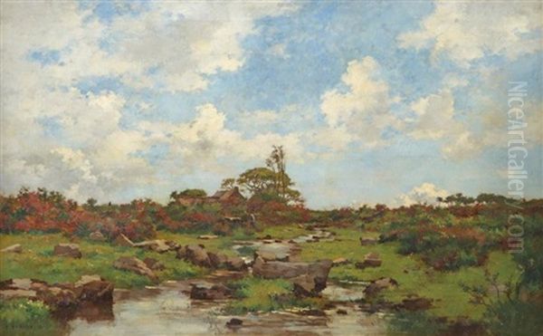 Le Ruisseau Dans La Campagne Normande - view 1