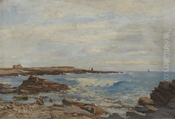 Rochers Et La Houle - view 1
