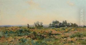 Paysan Aux Champs by Pierre Emmanuel Eugene Damoye