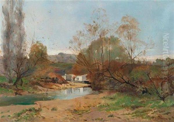 Flusslandschaft - view 1