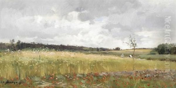 Figures In A Field - view 1