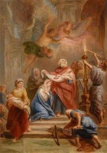 Die Beschneidung Christi by Johann Anwander