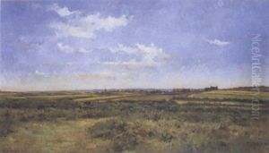 Paysage De Bretagne by Pierre Emmanuel Eugene Damoye
