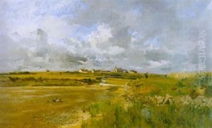 Estuaire En Bretagne by Pierre Emmanuel Eugene Damoye