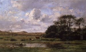 A Landscape With Cows A Landscape With Cows