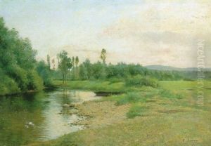 River Landscape (in Sologne?)