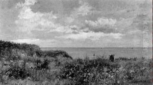 An Der Bretonischen Kuste by Pierre Emmanuel Eugene Damoye