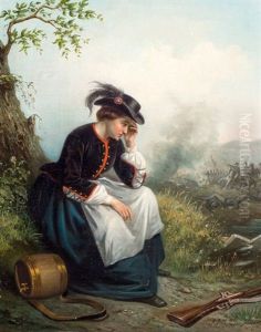 De Marketenster by Jan Jacobus Matthijs Damschroeder