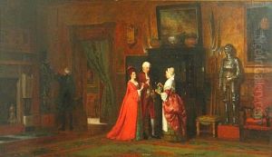 A Stolen Moment by Jan Jacobus Matthijs Damschroeder