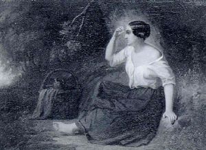 A Picnic In The Woods by Jan Jacobus Matthijs Damschroeder