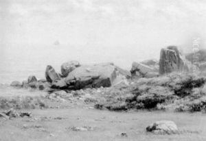 Rocky Coastline by Charles Edmund Dana