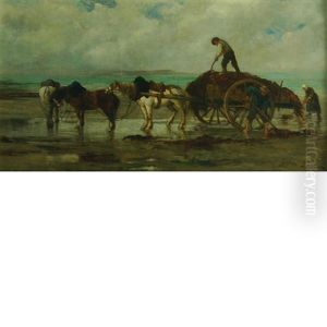 The Seaweed Gatherers by William Parsons Winchester Dana