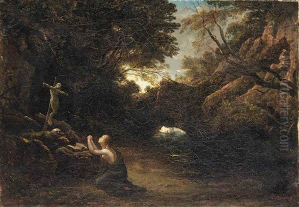 Mary Magdalene In The Desert - view 1
