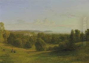 View Over The Mouth Of The Avon And King's Weston House, Near Bristol