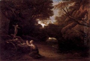 Mary Magdelene In The Desert by Francis Danby