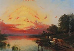 Irish School by James Francis Danby