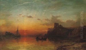 Sunset, Scarborough by James Francis Danby