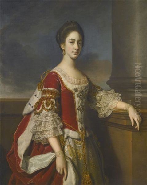 Portrait Of Lady Elizabeth Compton, Later Countess Of Burlington - view 1