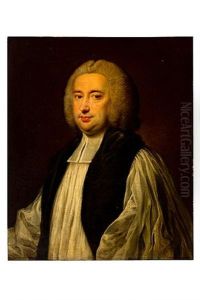 Portrait Of Richard Terrick, Bishop Of London, In Clerical Robes by Nathaniel Dance Holland (Sir)