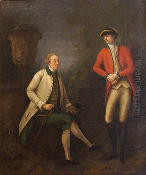 Portrait Of Two Gentlemen - view 1