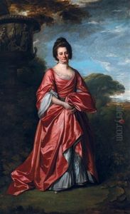 Portrait Of Grace Legge, Lady Knatchbull by Nathaniel Dance Holland (Sir)