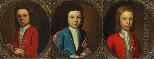 Portraits Of An Officer's Children (set Of 3) - view 1