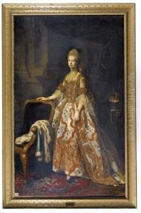 Portrait Of Queen Charlotte, Wife Of King George Iii