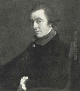 Portrait Of General Sir John Saunders Sebright 6th Bt. Seated Half Length Wearing The Windsor Uniform by Nathaniel Dance Holland (Sir)
