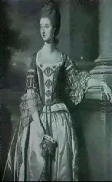 Portrait Of Charlotte Countess Of Abingdon - view 1