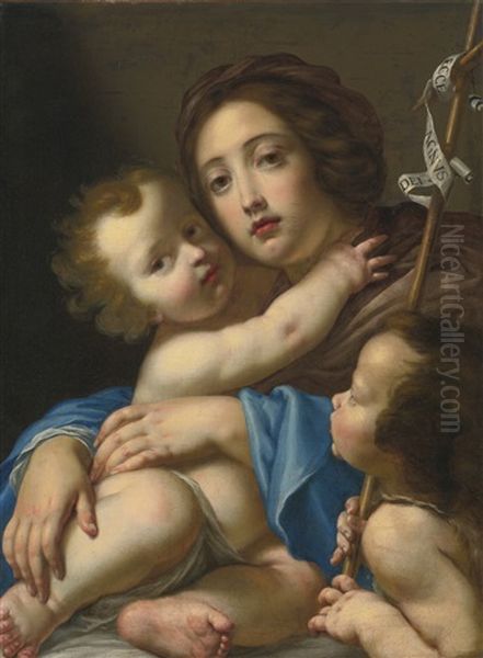Madonna And Child With Saint John The Baptist - view 1