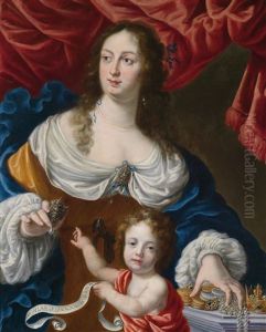 Bildnis Der Vittoria Della Rovere, Grosherzogin Von Toskana - Allegorie Des Grosmuts