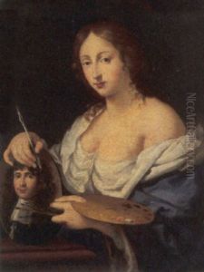 Ritratto Di Pittrice by Cesare Dandini