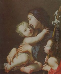 Madonna Mit Dem Kind Und Mit Johannesknaben Madonna Mit Dem Kind Und Mit Johannesknaben