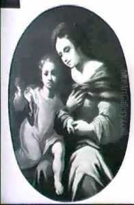 La Vierge Et L'enfant by Cesare Dandini