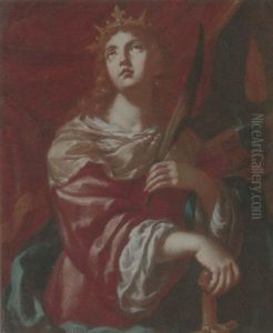 Saint Catherine by Pietro Dandini