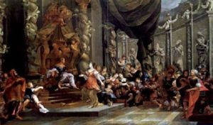 Salomon Und Die Konigin Von Saba by Pietro Dandini