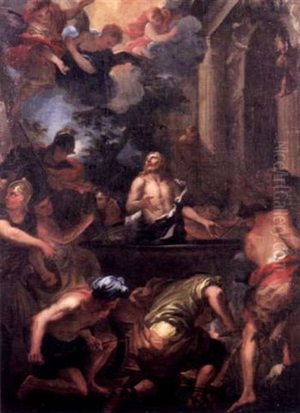 Le Martyre De Saint Jean L'evangeliste A La Porte Romaine - view 1
