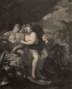 A Bacchanalian Feast by Pietro Dandini