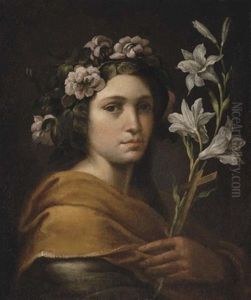 Saint Dorothea by Vincenzo Dandini