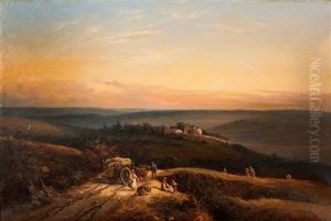 La Fenaison Au Soleil Couchant La Fenaison Au Soleil Couchant