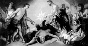 Apollon Demandant A Jupiter Le Corps De Cyparisse Apollon Demandant A Jupiter Le Corps De Cyparisse
