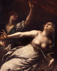 La Muerte De Lucrecia by Giovanni Stefano Danedi