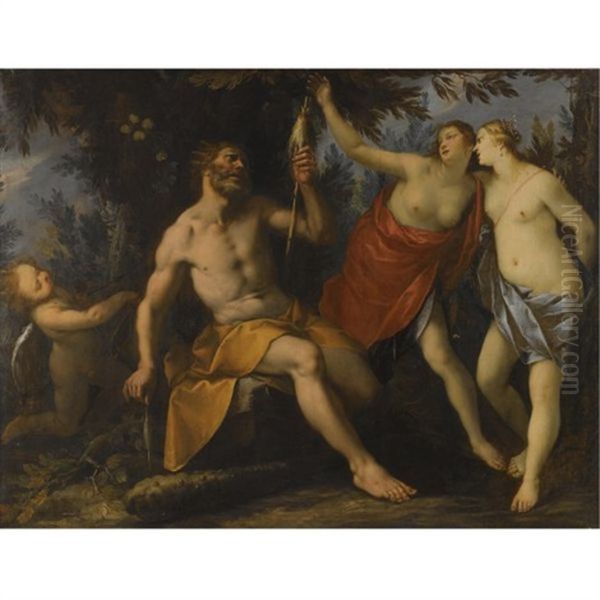 Hercules And Omphale - view 1