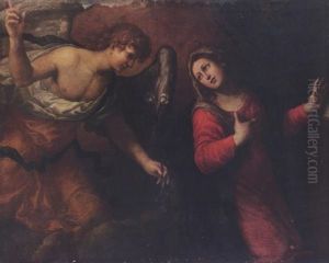 The Annunciation by Giovanni Stefano Danedi