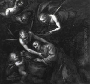 The Agony In The Garden by Giovanni Stefano Danedi